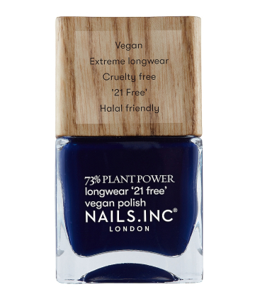 Cancer: Nails Inc. Plant Based Vegan Nail Polish in Spiritual Gangster, $10