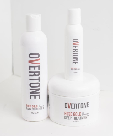 Overtone Rose Gold for Brown Hair Complete System, $45