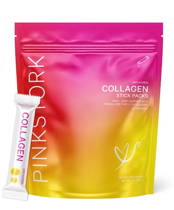 Pink Stork Collagen Powder, $21.99