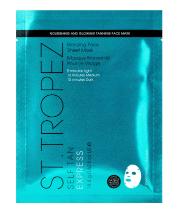 St. Tropez Self Tan Express Face Sheet Mask, $9
