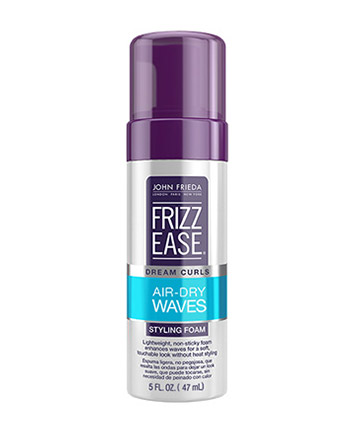 John Freida Frizz Ease Dream Curls Air Dry Waves Styling Foam, $9.99 