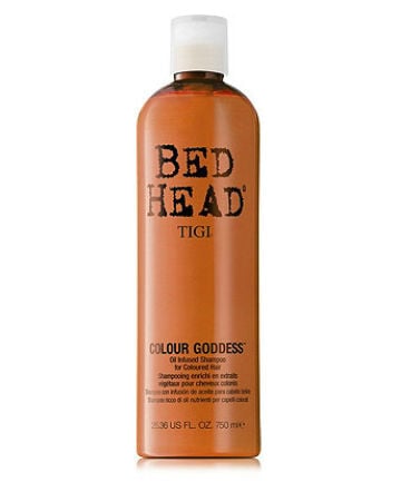 Best Color Protecting Shampoo No. 5: TIGI Bed Head Colour Goddess Oil-Infused Shampoo, $28.99