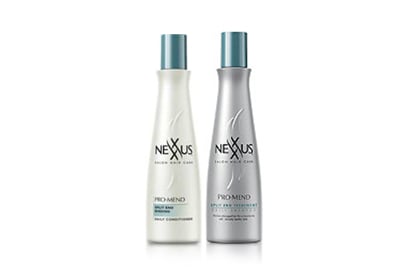 No. 2: NeXXus ProMend Split End Treatment Daily Shampoo and Conditioner
