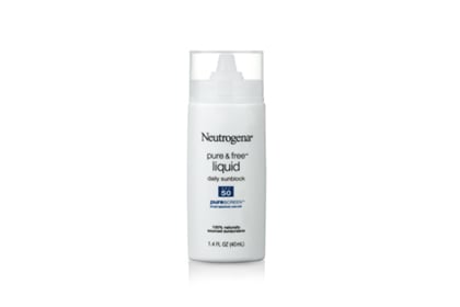 No. 9: Neutrogena Pure & Free Liquid Daily Sunblock SPF 50, $12.49