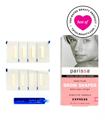 Best Hair Removal Product No. 1: Parissa Wax Strips Mini Eyebrow Design, $10