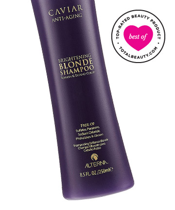 Best Purple Shampoo No. 2: Alterna Caviar Anti-Aging Brightening Blonde Shampoo, $36