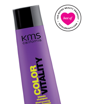 Best Purple Shampoo No. 1: KMS California Color Vitality Blonde Shampoo , $17.50