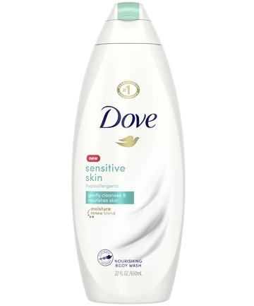 Dove Sensitive Skin Body Wash, $5.99