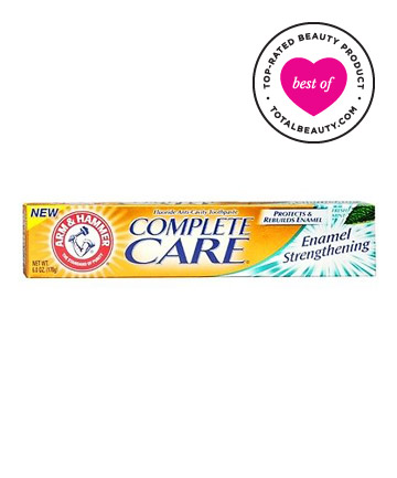 Best Toothpaste No. 6: Arm & Hammer Complete Care Enamel Strengthening Fluoride Anti-Cavity Toothpaste, $3.99