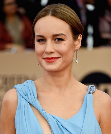 Look of the Day: Brie Larson's Poppy Lip Color