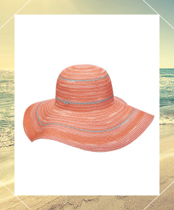 Cappelli Straworld Toyo Big Brim Floppy Women's Hat in Coral, $30