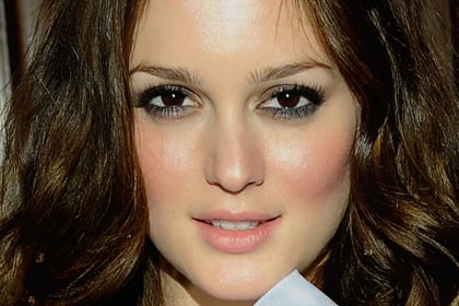   on Leighton Meester  Best Celebrity Makeup Looks For Brown Eyes