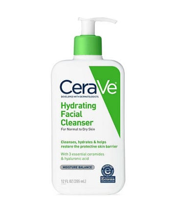 Best Face Cleanser No. 16: CeraVe Hydrating Facial Cleanser, $14.99