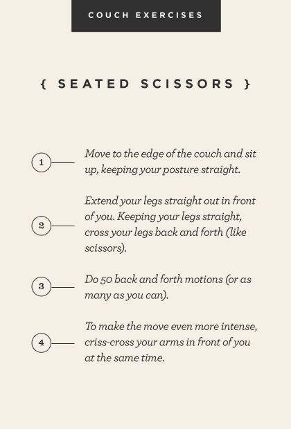 Seated scissors