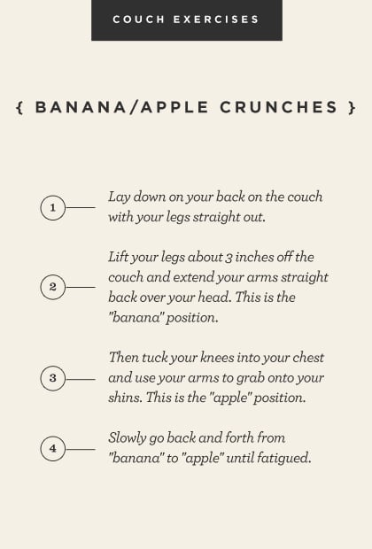 Banana/apple crunches