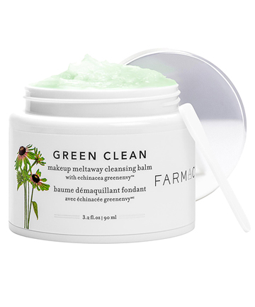 Step 1: Farmacy Green Clean Makeup Meltaway Cleansing Balm, $34