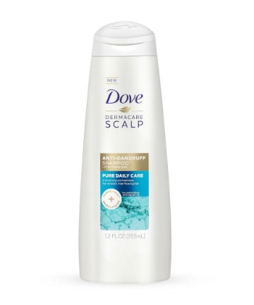 Best Dandruff Shampoo No. 13: Dove Dermacare Clean & Fresh Anti-Dandruff Shampoo, $5.59