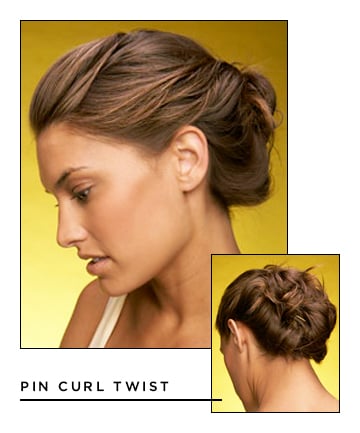 Easy Hairstyles for Long Hair: Pin Curl Twist
