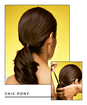 Easy Hairstyles for Long Hair: Chic Pony