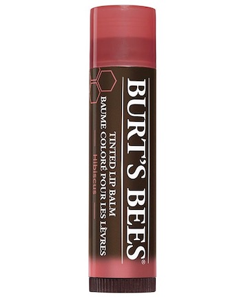 Burt's Bees Tinted Lip Balm in Hibiscus, $4.99
