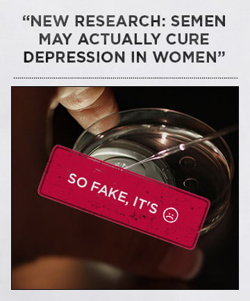 'New Research: Semen May Actually Cure Depression In Women'