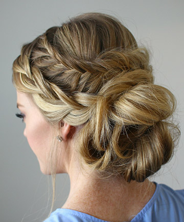 Stacked Fishtail French Braid 
