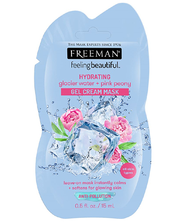Freeman Beauty Hydrating Glacier Water + Pink Peony Gel Cream Mask, $1.99