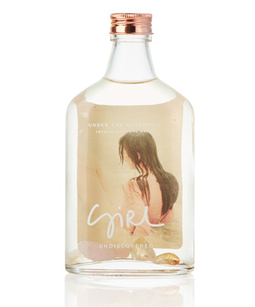 Girl Undiscovered Under The Waterfall Crystal Cleansing Water, $42