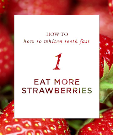 How to Whiten Teeth Fast: Eat More Strawberries