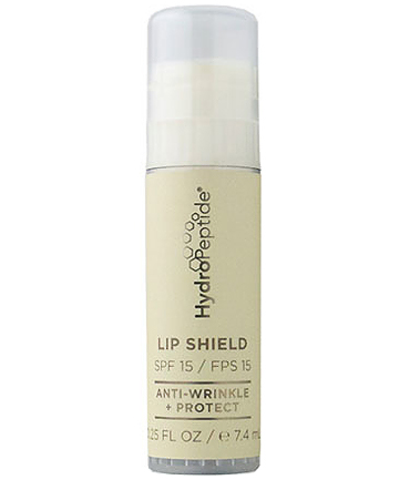HydroPeptide Lip Shield SPF 15, $18