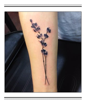 Twin Blossoms Tattoo