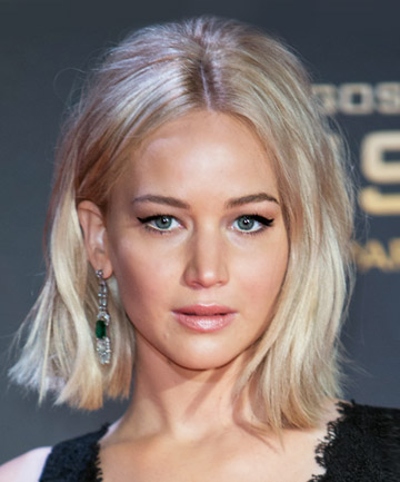 Jennifer Lawrence Hair Style No. 7: Voluminous Lob