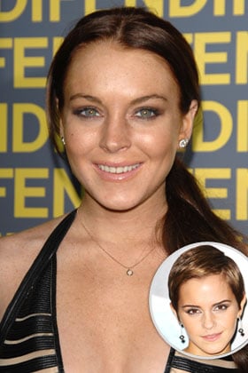 The target: Lindsay Lohan