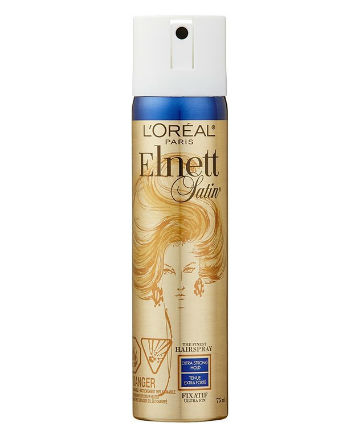 Best Hairspray No. 5: L'Oreal Elnett Satin Hairspray Extra Strong Hold, $6.99
