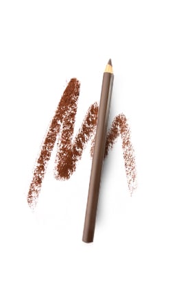 Mistake No. 8: Using pencil on your eyebrows 