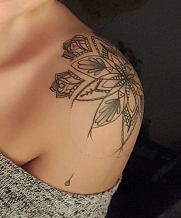 Shoulder Mandala Tattoo