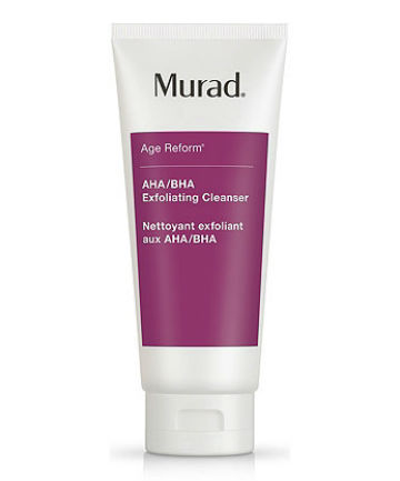 Best Face Scrub No. 4: Murad AHA/BHA Exfoliating Cleanser, $39