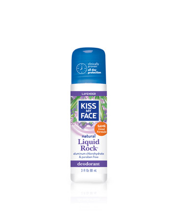 Best Natural Deodorant No. 12: Kiss My Face Liquid Rock Roll-On Deodorant