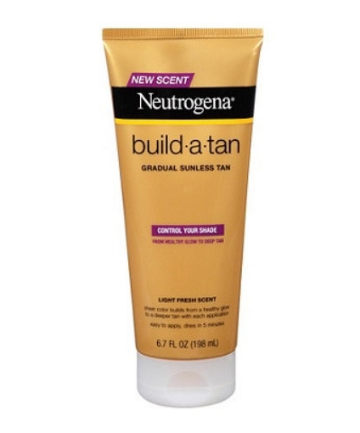 Neutrogena Build-A-Tan Gradual Sunless Tan Lotion, $10.99