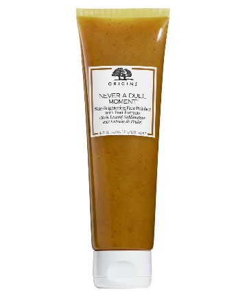 Best Face Scrub No. 10: Origins Never A Dull Moment Skin-Brightening Face Polisher with Fruit Extracts, $30