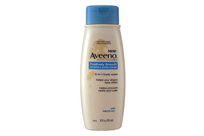 No. 20: Aveeno Positively Smooth Shower and Shave Cream, $6.49