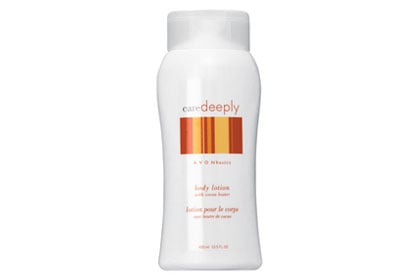 No. 1: AVON BASICS Care Deeply with Cocoa Butter Body Lotion, $5.29