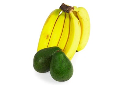 Fight Dry Skin with Bananas or Avocados
