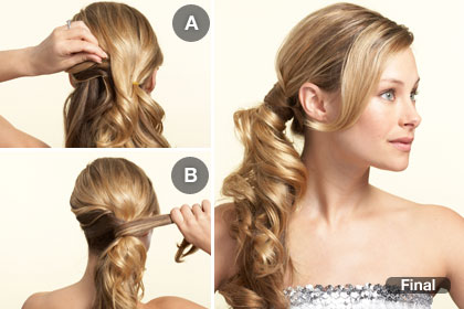 The Side-Swept Wedding Hairstyle