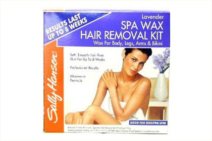 No. 3: Sally Hansen Lavender Spa Body Wax Hair Removal Kit, $9.99