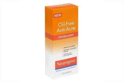 No. 7: Neutrogena Oil-Free Anti-Acne Moisturizer, $6.56