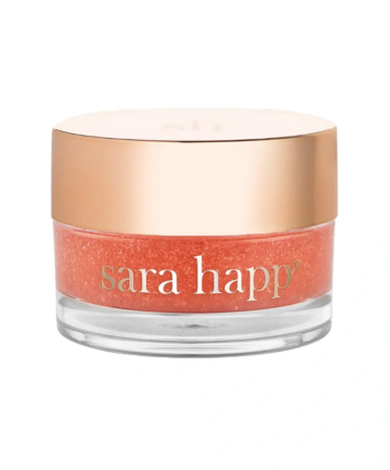 Sara Happ The Lip Scrub in Sparkling Peach, $26