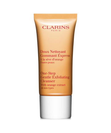 Clarins One Step Gentle Exfoliating Cleanser with Orange Extract, $39