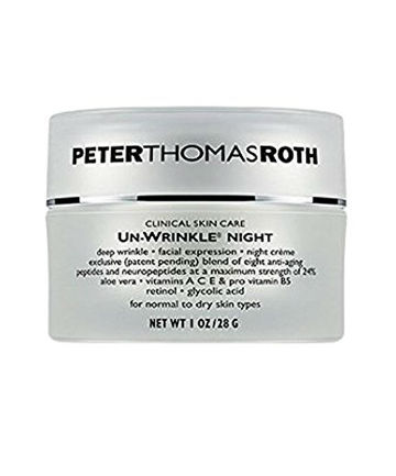 Best Night Cream No. 12: Peter Thomas Roth Un-Wrinkle Night, $110