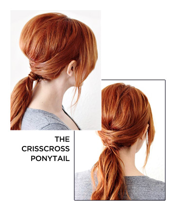 The Crisscross Ponytail
